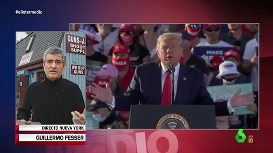 Guillermo Fesser explica cómo actúan Trump y Biden en la recta final: "Ambos candidatos afirman que el otro hará trampas" Guillermo Fesser explica cómo actúan Trump y Biden en la recta final: "Ambos candidatos afirman que el otro hará trampas"