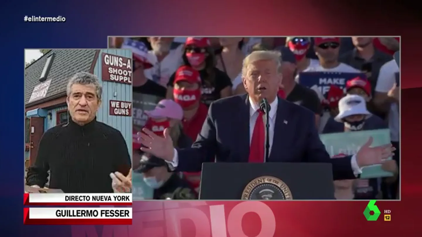 Guillermo Fesser explica cómo actúan Trump y Biden en la recta final: "Ambos candidatos afirman que el otro hará trampas" Guillermo Fesser explica cómo actúan Trump y Biden en la recta final: "Ambos candidatos afirman que el otro hará trampas"