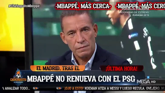 Buyo, sobre la salida de Mbappé del PSG: "El jeque podría pedir dinero más Benzema" Buyo, sobre la salida de Mbappé del PSG: "El jeque podría pedir dinero más Benzema"