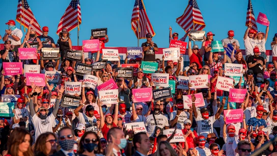 Así son los mítines de Donald Trump en plena pandemia Elecciones EEUU