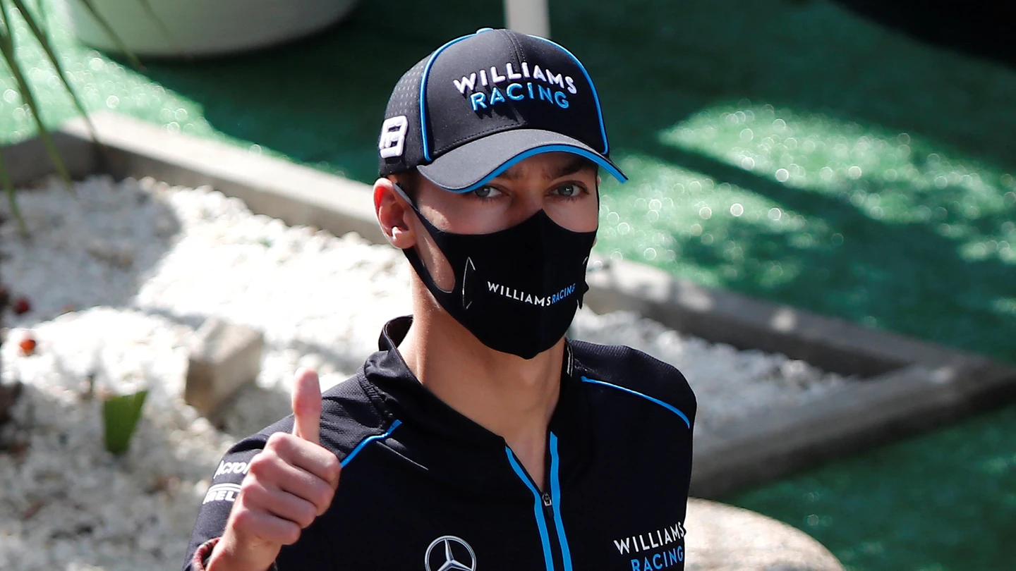 Russell, piloto del Williams Racing El piloto podría perder su asiento de cara a 2021