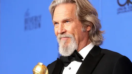 El actor Jeff Bridges en los Globo de Oro de 2019 El actor Jeff Bridges en los Globo de Oro de 2019