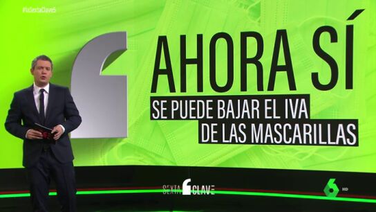 No, la UE no pondr&iacute;a problemas al Gobierno para bajar el IVA de las mascarillas durante la pandemia
