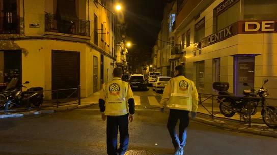 El escenario donde tuvo lugar el apuñalamiento mortal en Usera El escenario donde tuvo lugar el apuñalamiento mortal en Usera