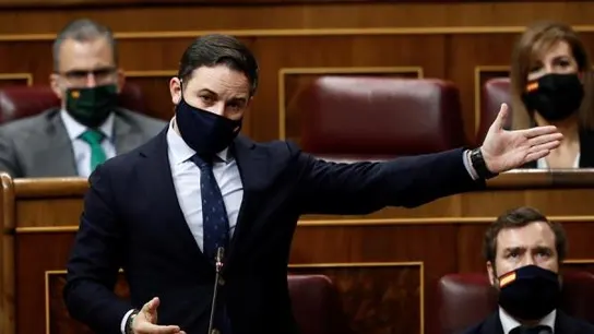 Santiago Abascal en el Congreso de los Diputados Santiago Abascal en el Congreso de los Diputados