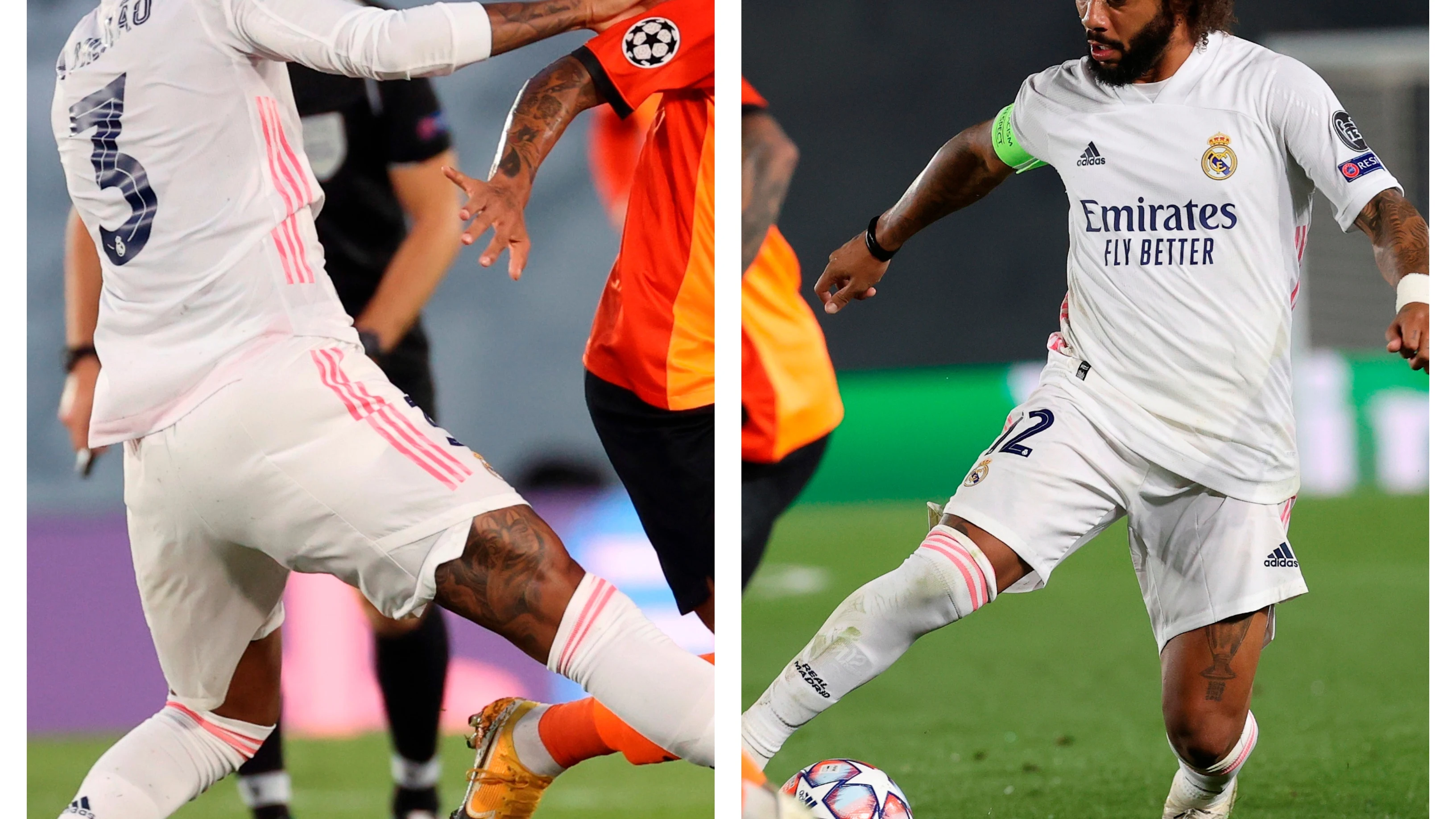 Militao y Marcelo