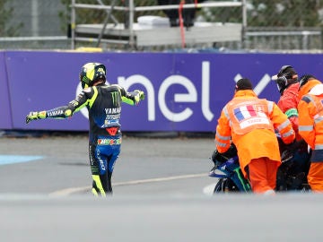 Valentino Rossi, en el GP de Francia