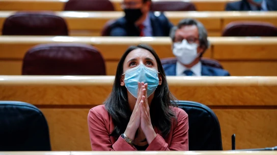 Irene Montero en el Senado Irene Montero en el Senado
