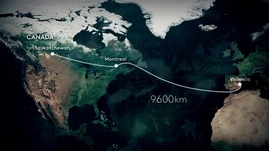 Conoce el viaje de las lentejas que importamos: 9.600 kilómetros desde Canadá y un mes de tránsito hasta que llegan al súper Conoce el viaje de las lentejas que importamos: 9.600 kilómetros desde Canadá y un mes de tránsito hasta que llegan al súper