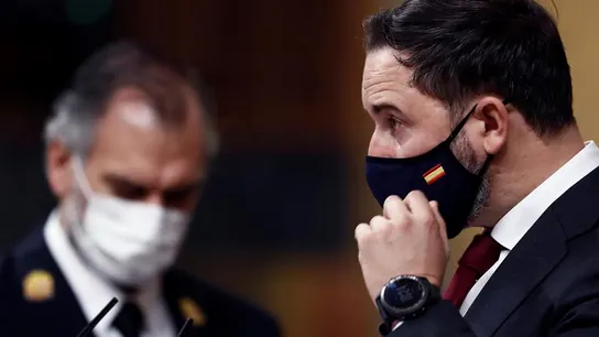 El líder de Vox, Santiago Abascal El líder de Vox, Santiago Abascal