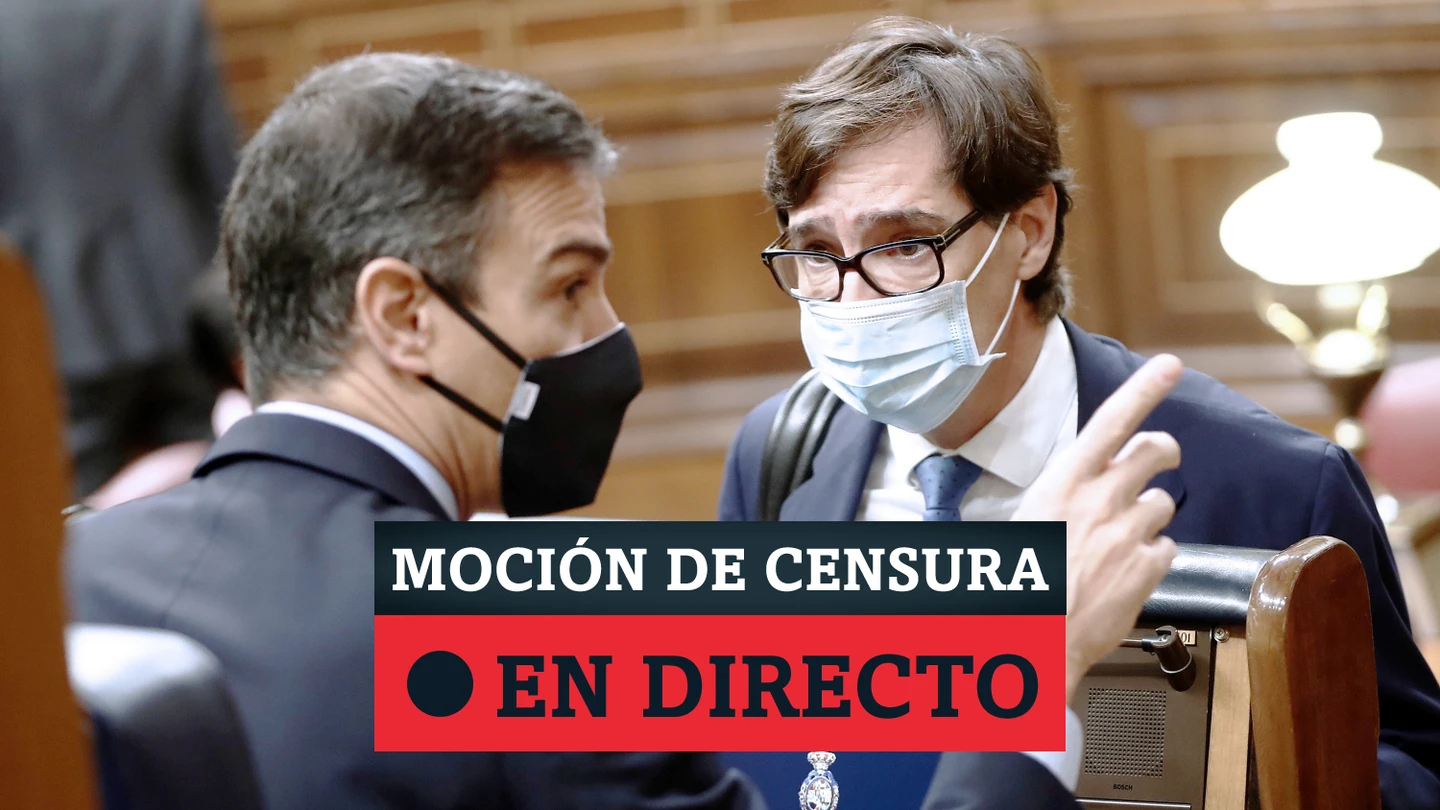 Moción de censura de Vox contra el Gobierno, Pedro Sánchez en directo Moción de censura de Vox contra el Gobierno, Pedro Sánchez en directo
