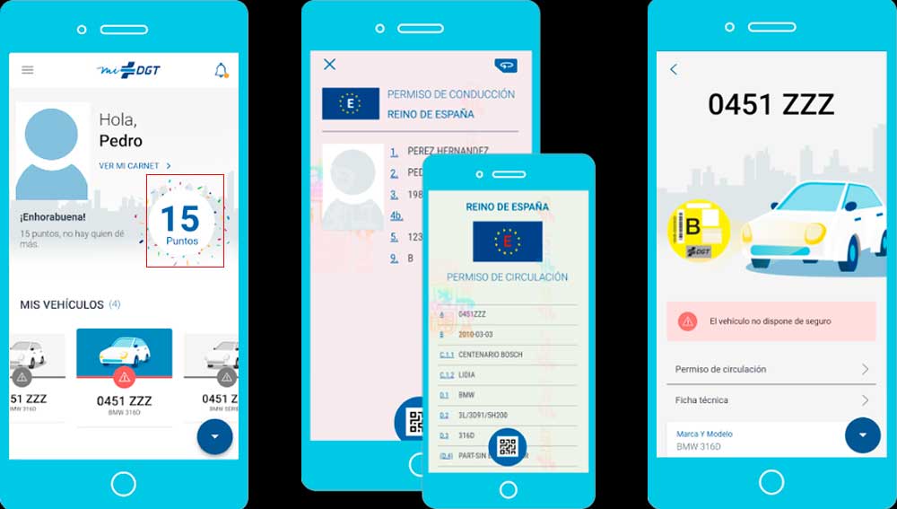 Aquí puedes consultar los puntos de tu carné de conducir