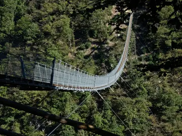 Puente tibetano Carasc Puente tibetano Carasc