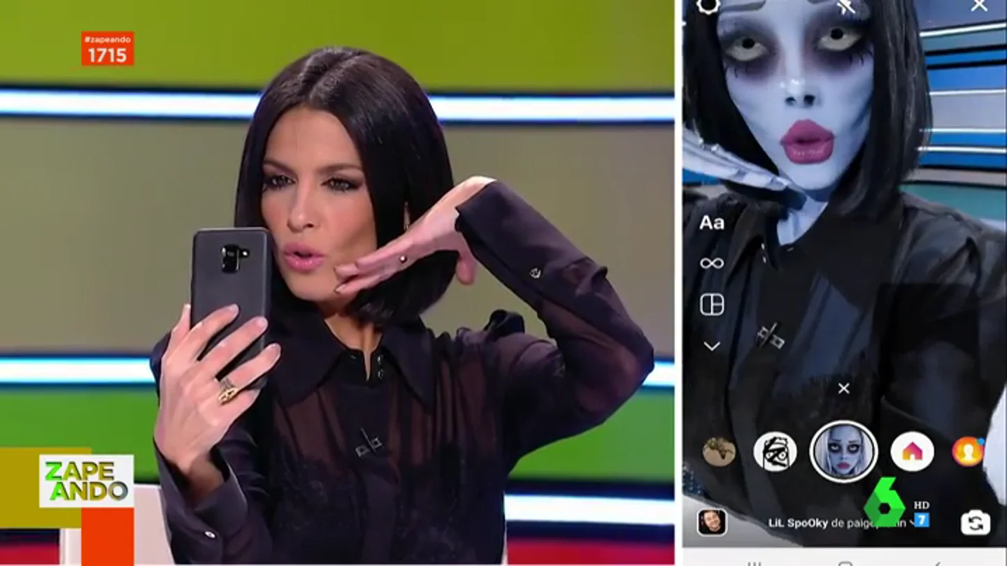 'La novia cadáver' llega a Zapeando por Halloween: así es el divertido 'disfraz' de los zapeadores 'La novia cadáver' llega a Zapeando por Halloween: así es el divertido 'disfraz' de los zapeadores