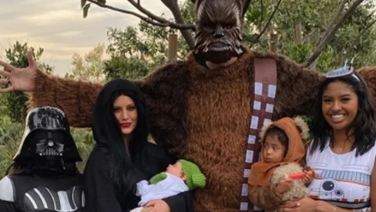 Pau Gasol y su familia junto a la de Kobe Bryant Pau Gasol y su familia junto a la de Kobe Bryant