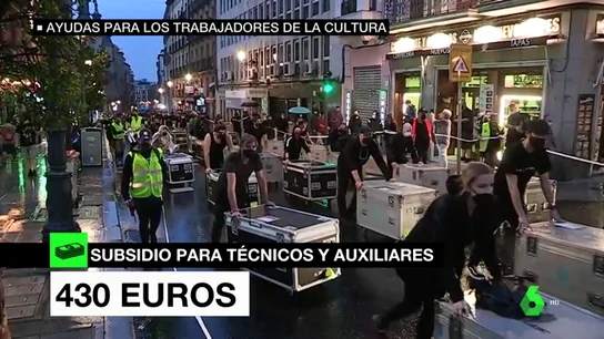 El Gobierno impulsará una ayuda de 430 euros para los trabajadores de la cultura afectados por la pandemia El Gobierno impulsará una ayuda de 430 euros para los trabajadores de la cultura afectados por la pandemia