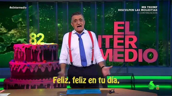 La felicitación de Wyoming a la reina Sofía por su "cumple más triste" con imitación incluida del rey Juan Carlos