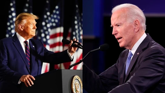 Donald Trump y Joe Biden Donald Trump y Joe Biden