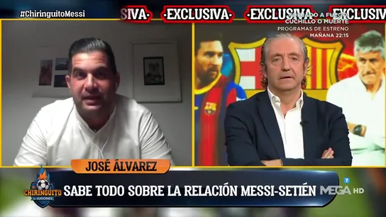 José Álvarez cuenta la realidad del Barça de Setién: "Intentaba explicar a Messi cómo controlar" José Álvarez cuenta la realidad del Barça de Setién: "Intentaba explicar a Messi cómo controlar"