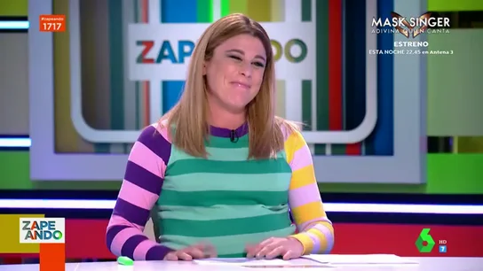 El divertido monólogo de Valeria Ros en su emotiva despedida de Zapeando El divertido monólogo de Valeria Ros en su emotiva despedida de Zapeando