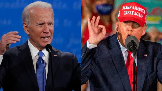 Imagen de Joe Biden y Donald Trump Imagen de Joe Biden y Donald Trump