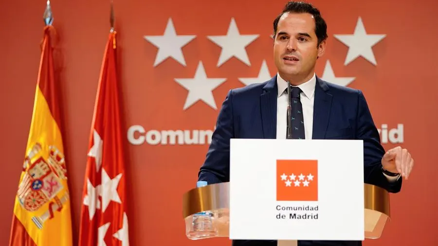 El vicepresidente, consejero de Deportes, Transparencia y portavoz de la Comunidad de Madrid, Ignacio Aguado.