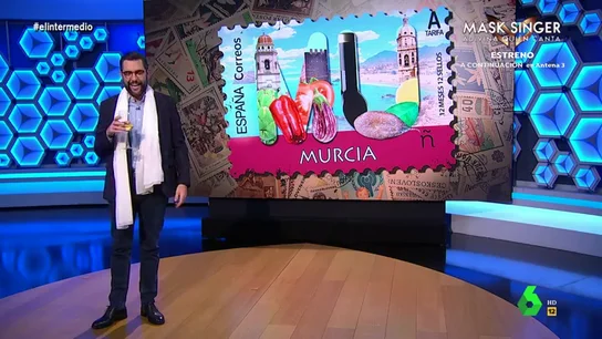 Dani Mateo se rinde ante el arte de los sellos dedicados a las provincias: "Si no os emocionáis estáis muertos" Dani Mateo se rinde ante el arte de los sellos dedicados a las provincias: "Si no os emocionáis estáis muertos"
