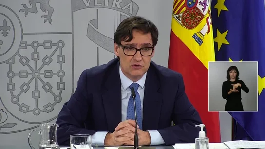 El ministro de Sanidad, Salvador Illa. El ministro de Sanidad, Salvador Illa.