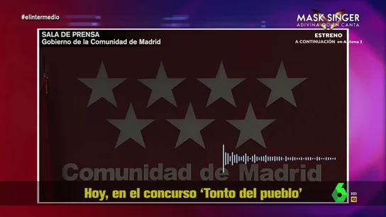Wyoming alucina al escuchar el micro abierto de un miembro del equipo de Ayuso: "¿Se burla de Ignacio Aguado?" Wyoming alucina al escuchar el micro abierto de un miembro del equipo de Ayuso: "¿Se burla de Ignacio Aguado?"