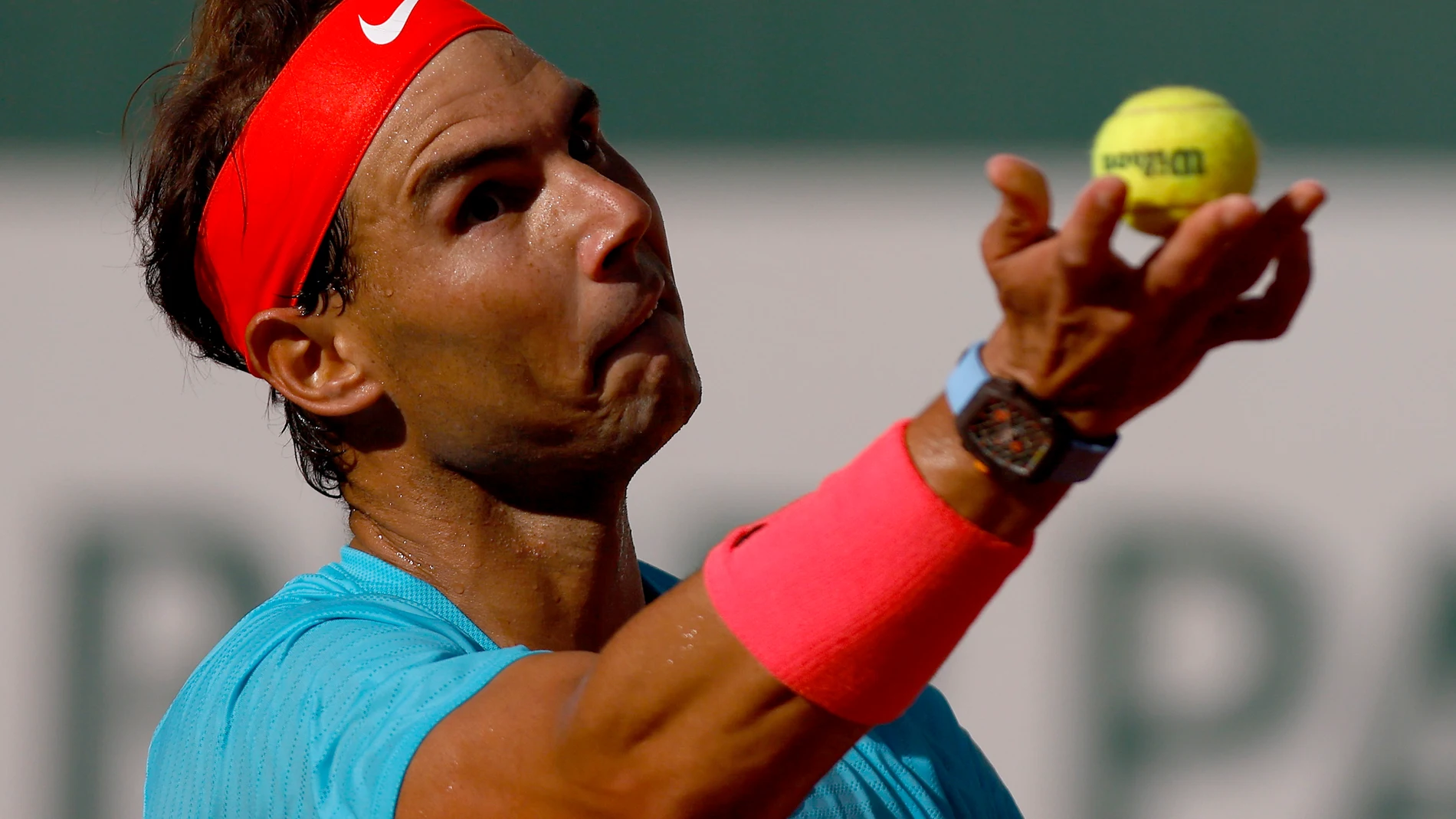 Rafael Nadal, en el Roland Garros