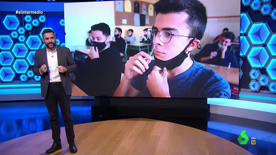 Dani Mateo propone un plan a Cataluña para los alumnos que den positivo en las PCR: "Para que sepan autointubarse" Dani Mateo propone un plan a Cataluña para los alumnos que den positivo en las PCR: "Para que sepan autointubarse"