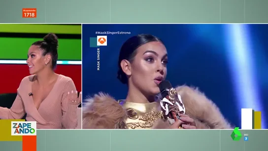 La reacción de Cristina Pedroche tras confundirla con Georgina Rodríguez en Mask Singer: "Le escribí un mensaje" La reacción de Cristina Pedroche después de que la confundiaran con Georgina Rodríguez en Mask Singer: "Le escribí un mensaje"