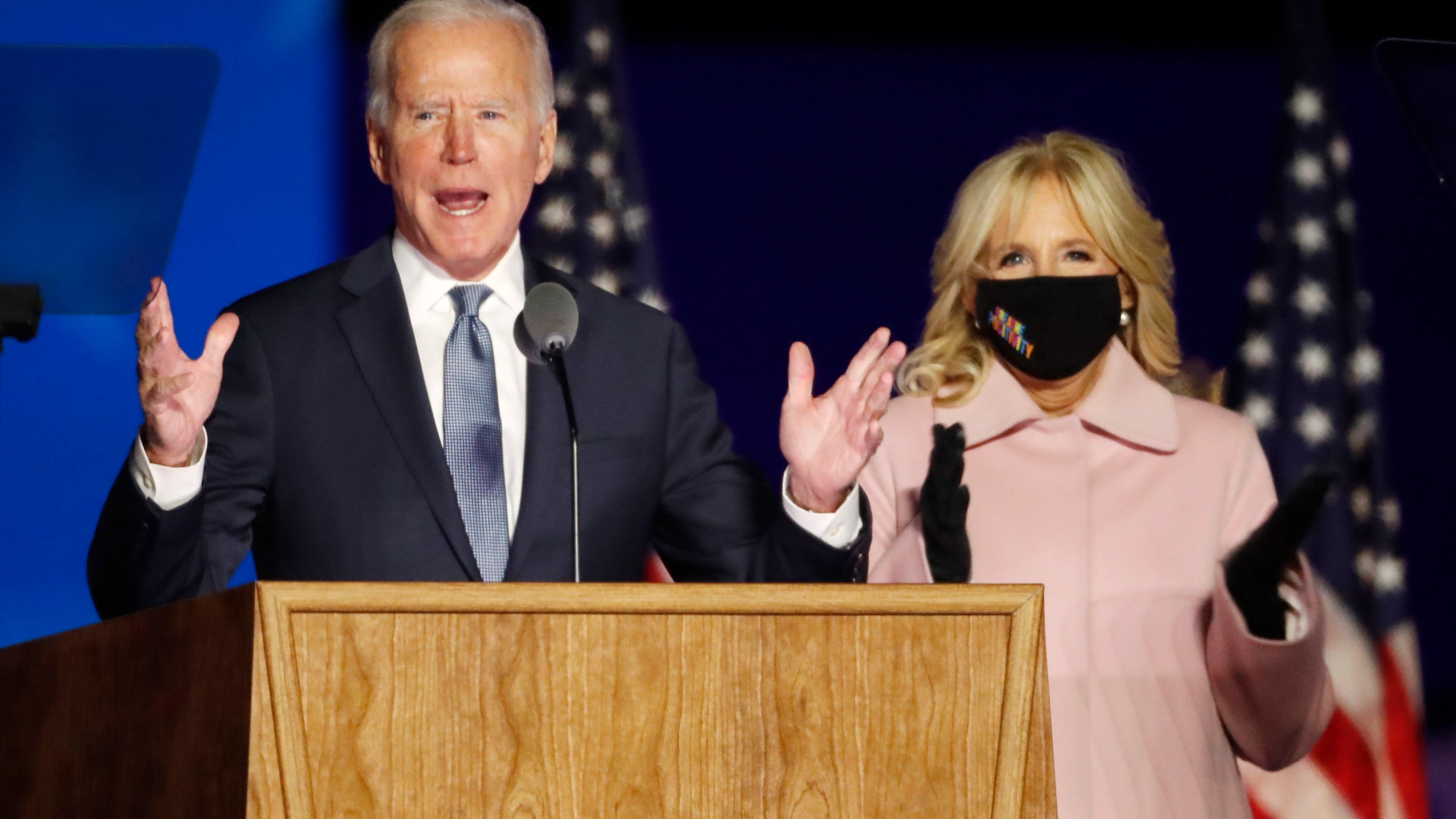 El candidato demócrata la Casa Blanca, Joe Biden El candidato demócrata la Casa Blanca, Joe Biden