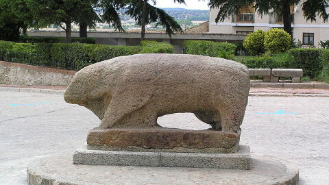 Berraco (Plaza del Castillo en Ciudad Rodrigo)