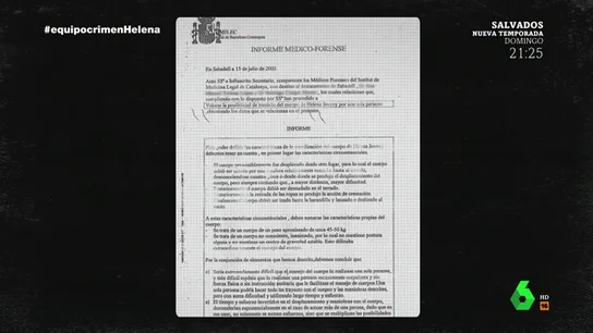 Los asesinos arrojaron por una azotea a Helena Jubany con vida Los asesinos arrojaron por una azotea a Helena Jubany con vida