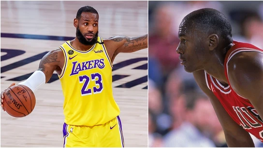 LeBron James y Michael Jordan El eterno debate sobre quién es mejor