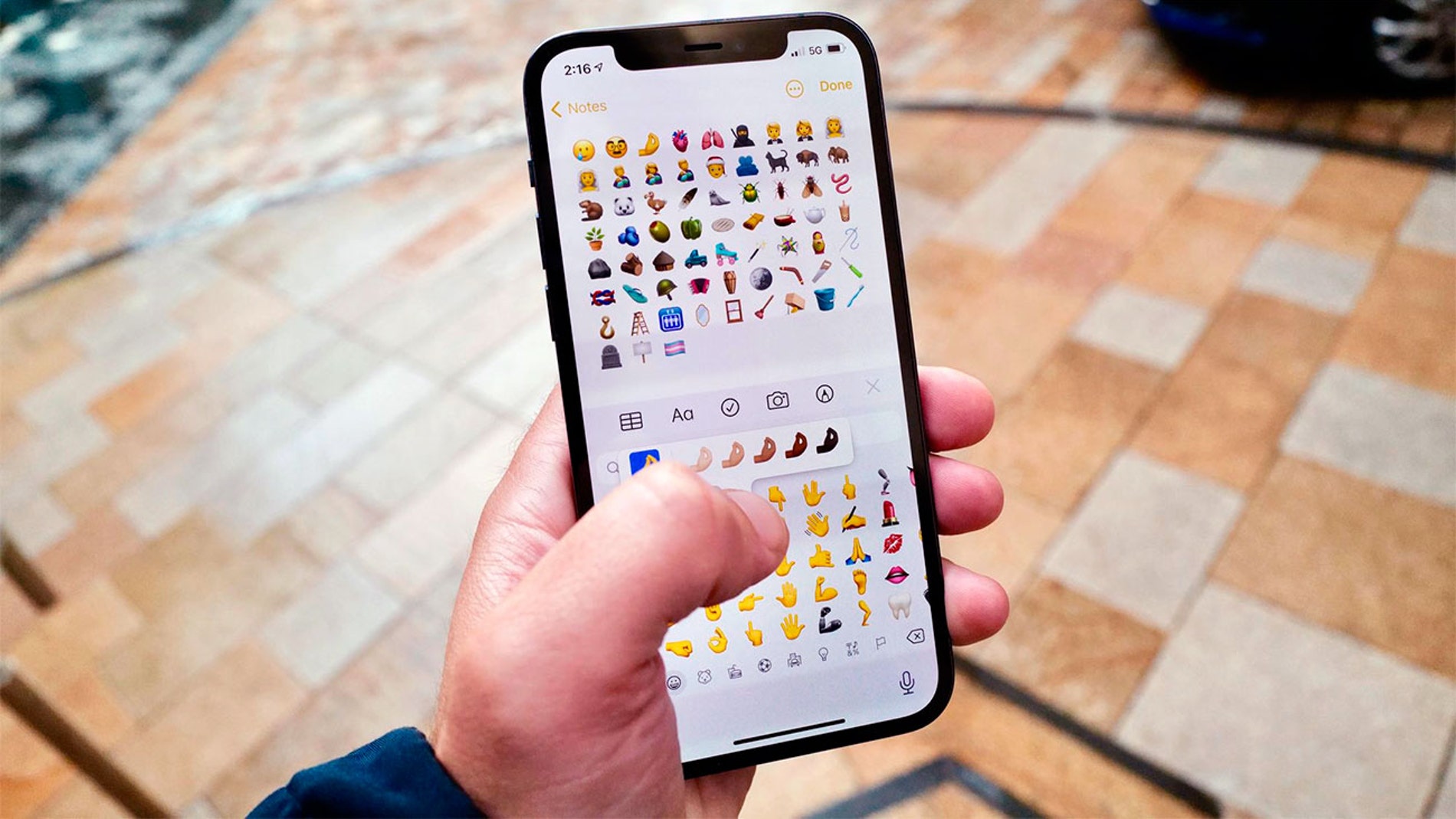 emojis en iOS 14.2
