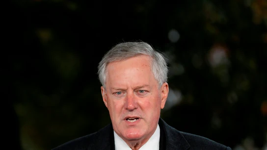El jefe de gabinete de Trump, Mark Meadows El jefe de gabinete de Trump, Mark Meadows