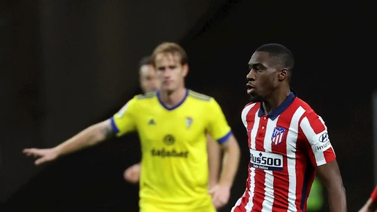Kondogbia, con el Atlético Kondogbia, con el Atlético