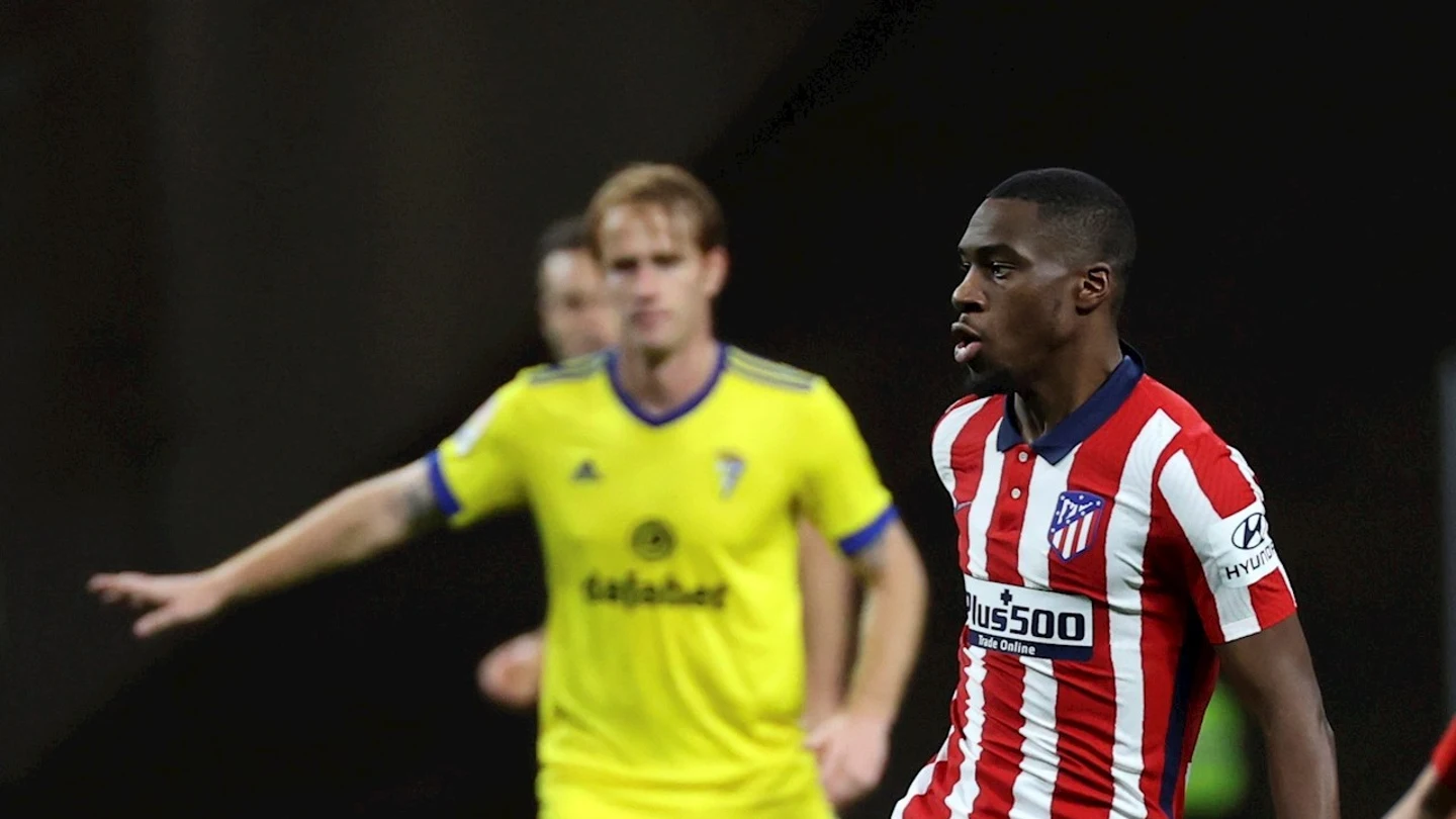 Kondogbia, con el Atlético Kondogbia, con el Atlético