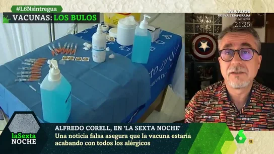 El inmunólogo Alfredo Corell El inmunólogo Alfredo Corell