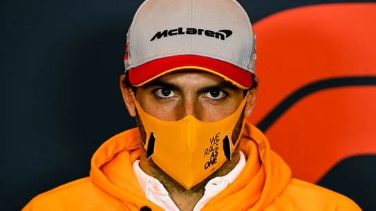Carlos Sainz, concentrado Carlos Sainz, concentrado