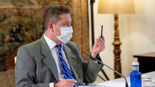 El presidente de Castilla-La Mancha, Emiliano García-Page El presidente de Castilla-La Mancha, Emiliano García-Page