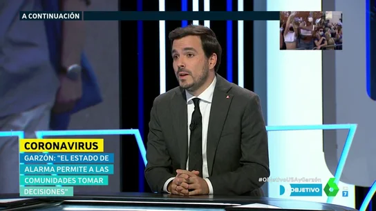 Alberto Garzón en El Objetivo Alberto Garzón en El Objetivo
