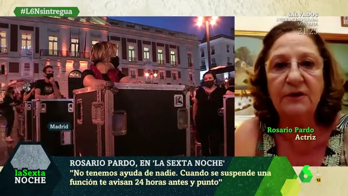 Rosario Pardo en laSexta Noche Rosario Pardo en laSexta Noche