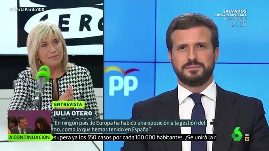 Julia Otero en Liarla Pardo Julia Otero en Liarla Pardo