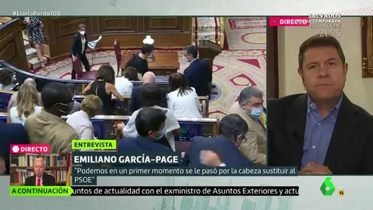 García-Page: "Podemos nació para acabar con el PSOE. Iglesias se vio Tsipras" García-Page: "Podemos nació para acabar con el PSOE. Iglesias se vio Tsipras"