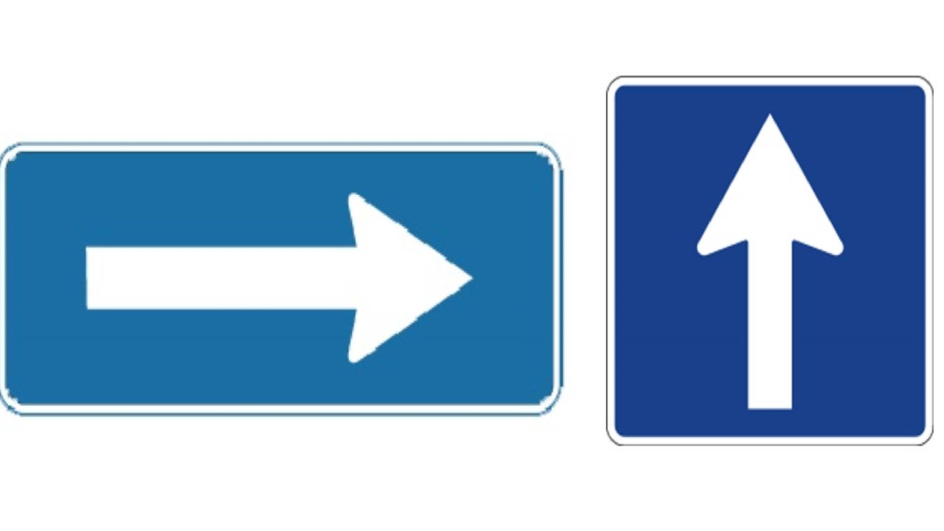 Se&ntilde;ales de tr&aacute;fico S12 y S11