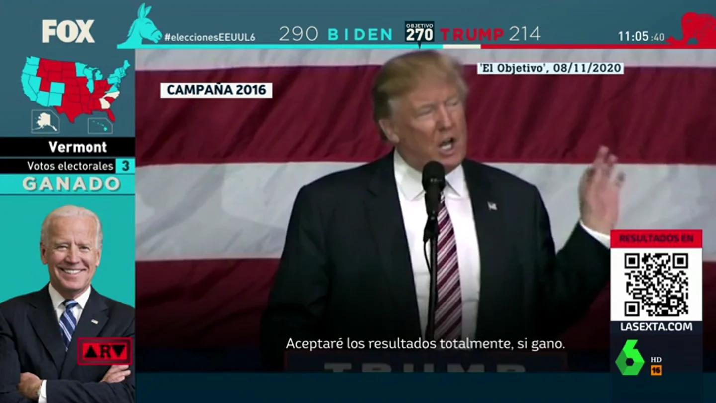 Donald Trump, durante la campaña de 2016 Donald Trump, durante la campaña de 2016