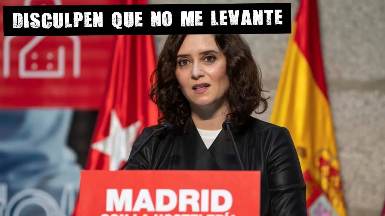 La presidenta de la Comunidad de Madrid, Isabel Díaz Ayuso